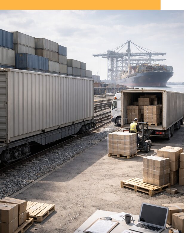 Мультимодальные перевозки грузов по миру от 48380 руб