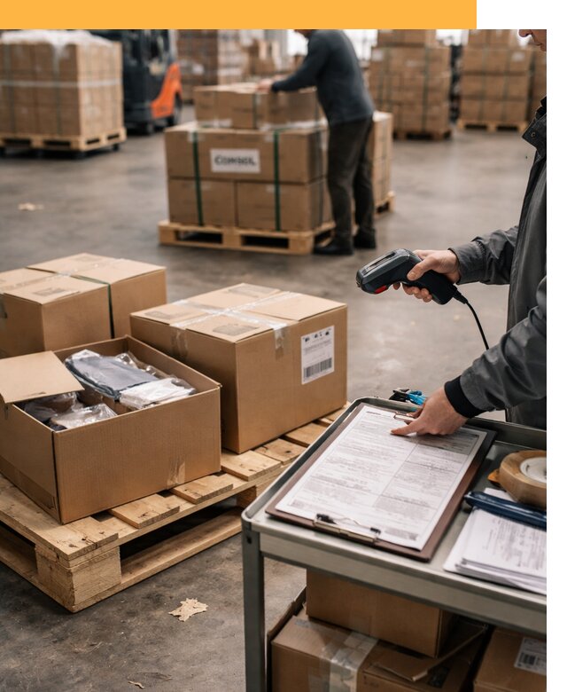 Сборные грузы из Китая: доставка, склад и таможня от 19352