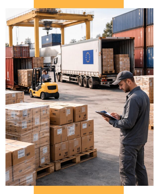 Доставка грузов из Европы от 12901 р., логистика СетСервис-Бнк