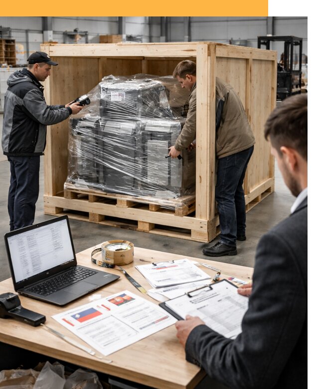 Доставка промышленного оборудования из США от 69882 руб