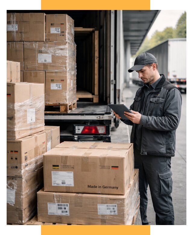 Доставка грузов из Германии от 48380 р. быстро - СетСервис-Бнк