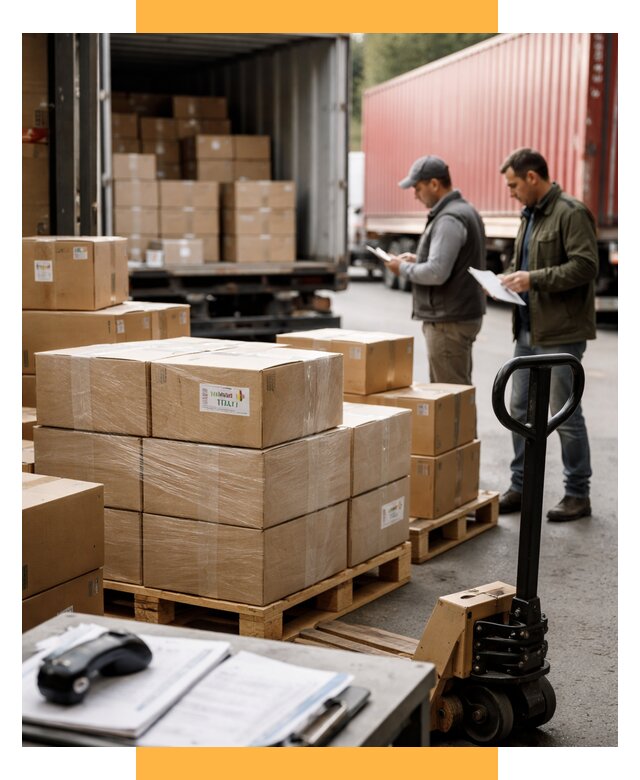 Доставка грузов из Италии в Россию от 19352 р. СетСервис-Бнк