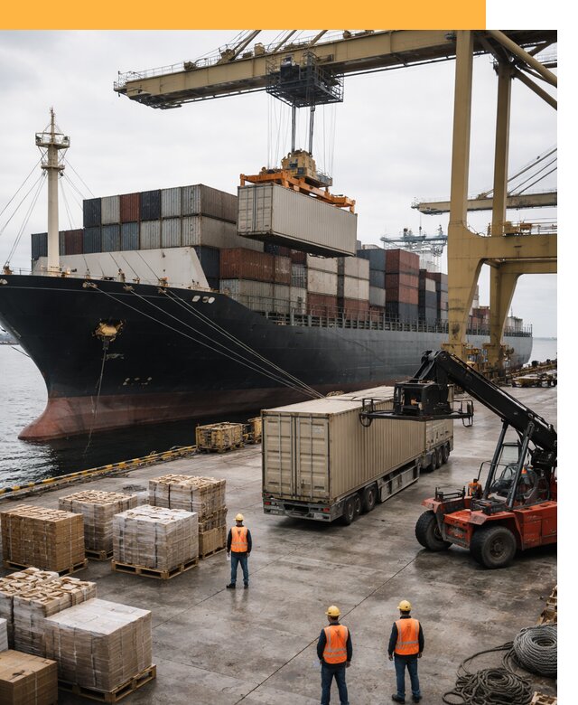 Морские перевозки из Индии: доставка FCL/LCL, таможня от 129012