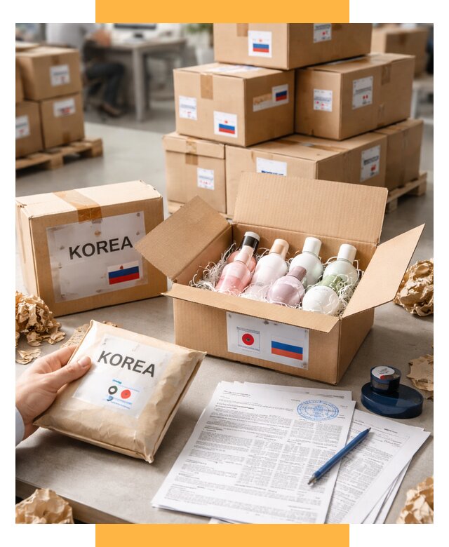 Доставка косметики из Кореи от 9138 р. под ключ | СетСервис-Бнк