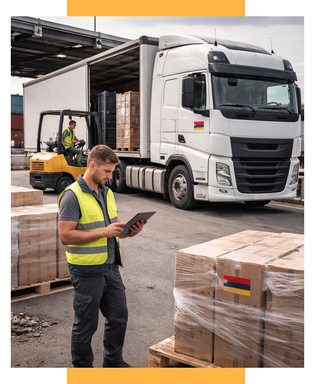 Автоперевозки из Армении от 102135 р. — услуги СетСервис-Бнк