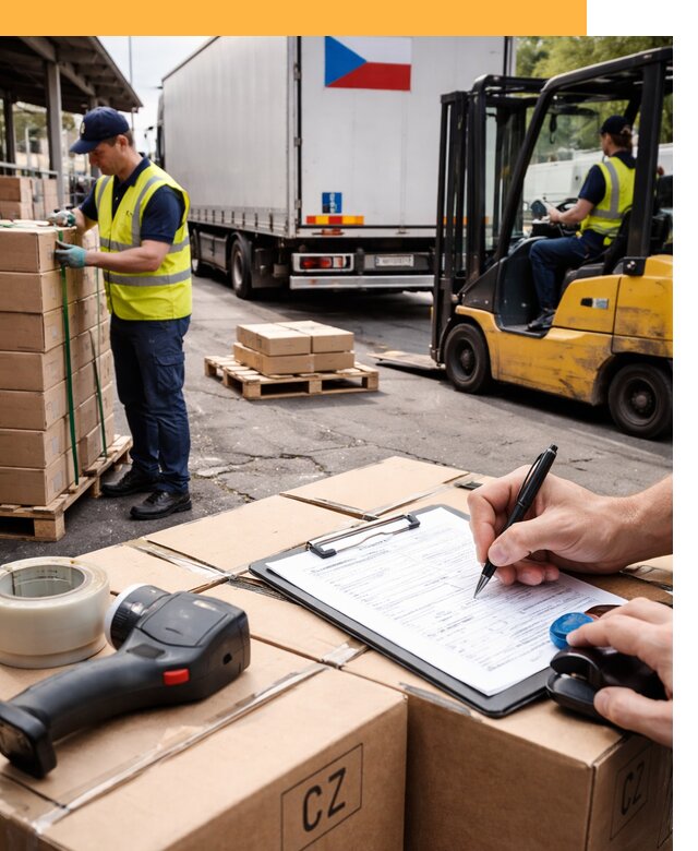 Доставка грузов в Чехию от 37629 руб, международные перевозки