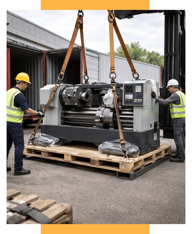 Перевозка станков и таможня от 64506 р. | СетСервис-Бнк логистика