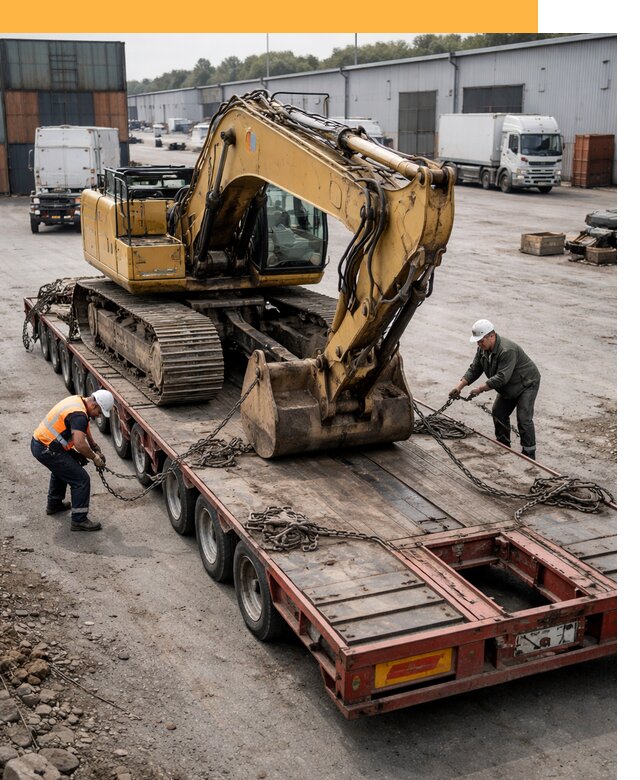 Перевозка спецтехники по России и миру от 48380 руб