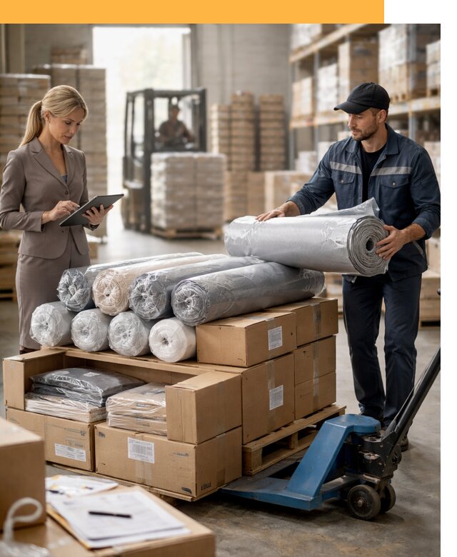 Перевозка текстиля по миру от 16127 руб. с таможней и страхованием