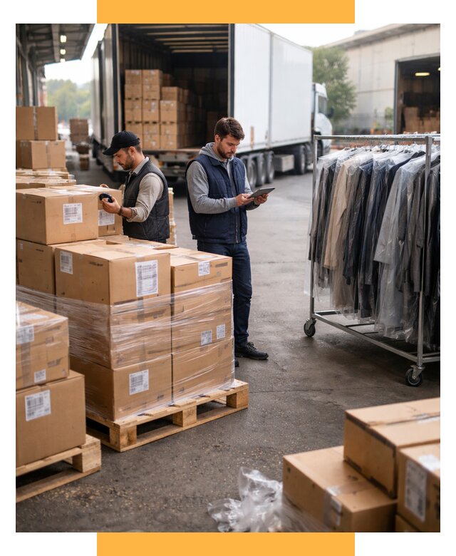 Перевозка и доставка одежды из Китая от 8063 р., СетСервис-Бнк