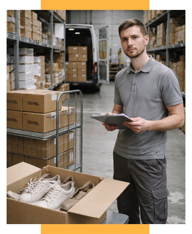 Доставка обуви из Китая и Турции от 4838 р. СетСервис-Бнк