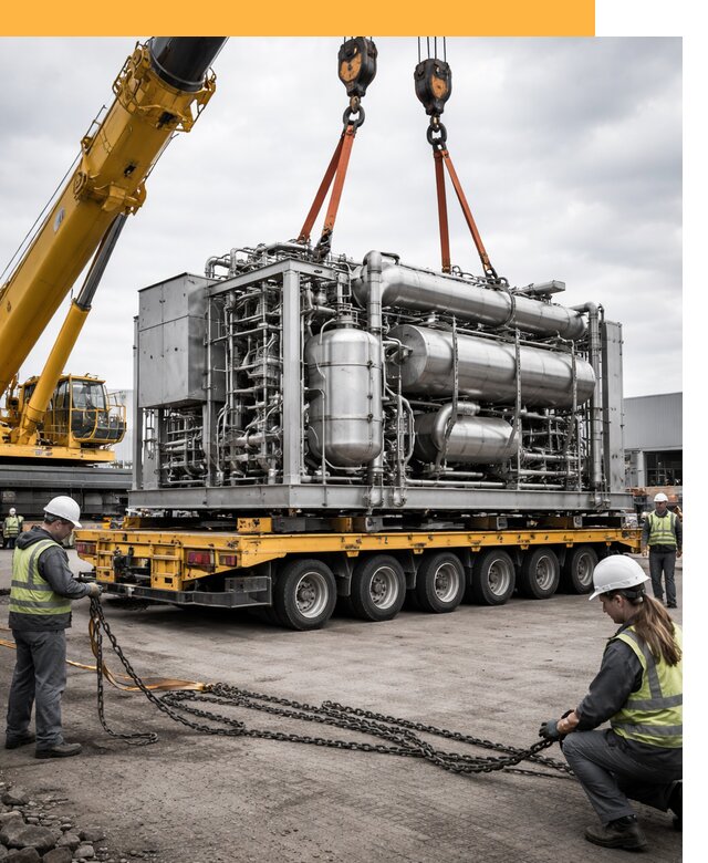 Перевозка тяжеловесных грузов по миру от 161265 руб