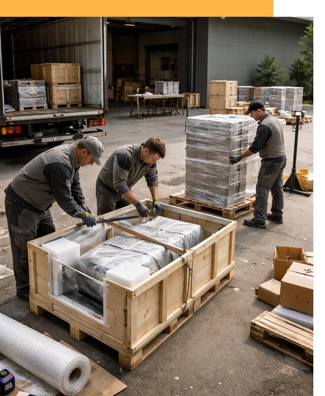 Перевозка выставочных грузов по миру от 26878 руб за м2 с таможней