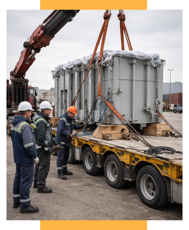 Перевозка проектных грузов под ключ от 37629 р., СетСервис-Бнк