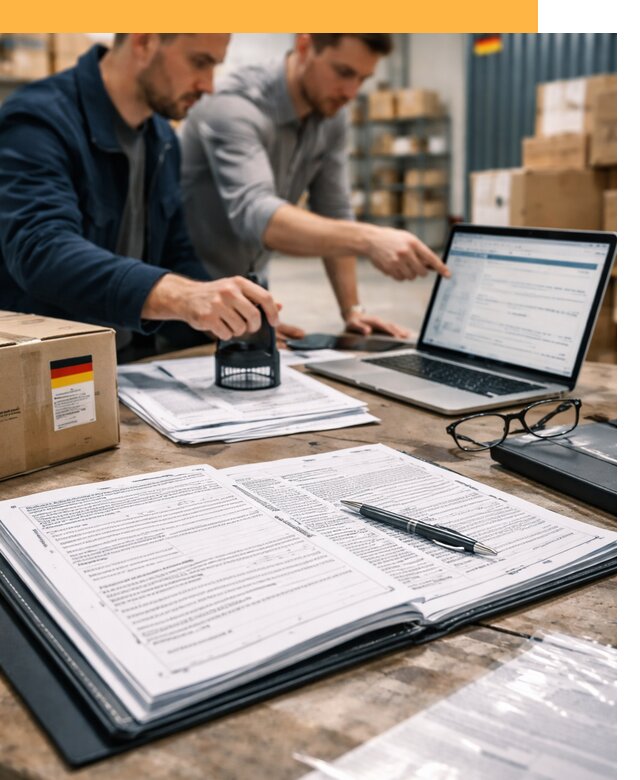 Таможенное оформление грузов из Германии от 9676 руб.