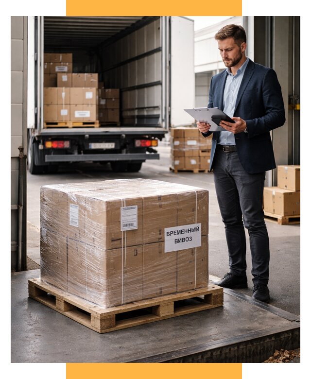 Временный вывоз товаров под ключ от 8601 р. | СетСервис-Бнк