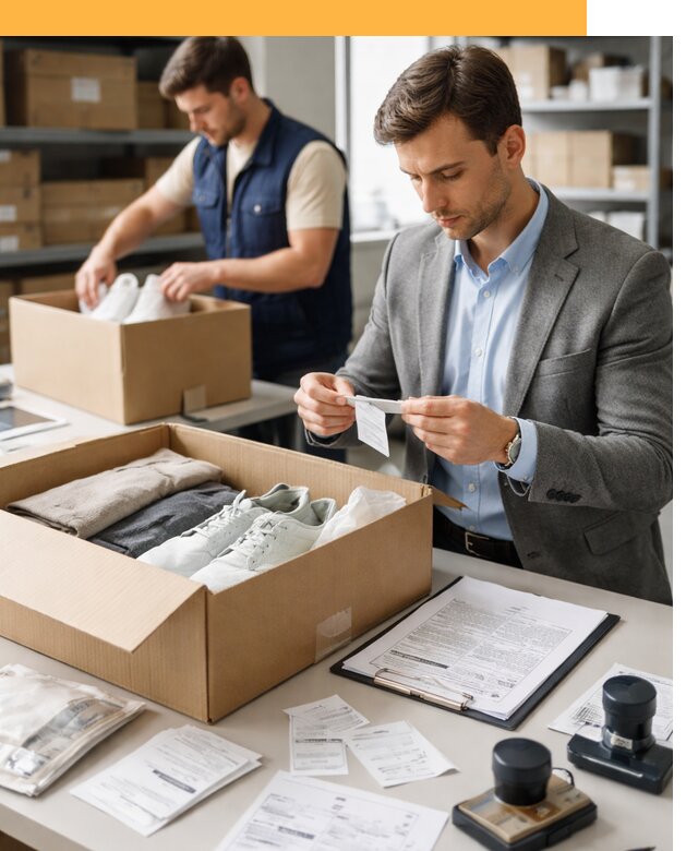 Таможенное оформление одежды и обуви по выгодной цене от 6988 руб