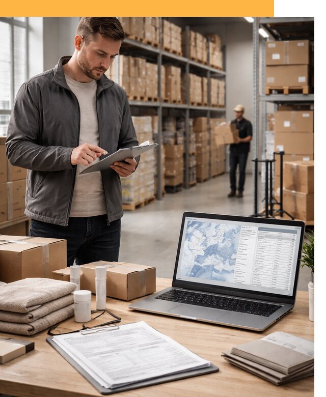 Закупка товаров в Европе под ключ: доставка, таможня от 8063 руб