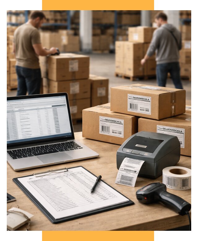 Маркировка импортных товаров от 4838 р. под ключ, СетСервис-Бнк